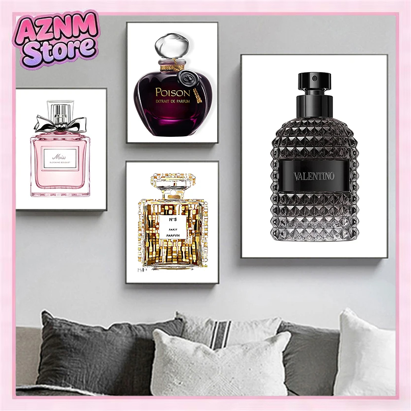 Room Spray Bottle - 1 pieza de arte de pared