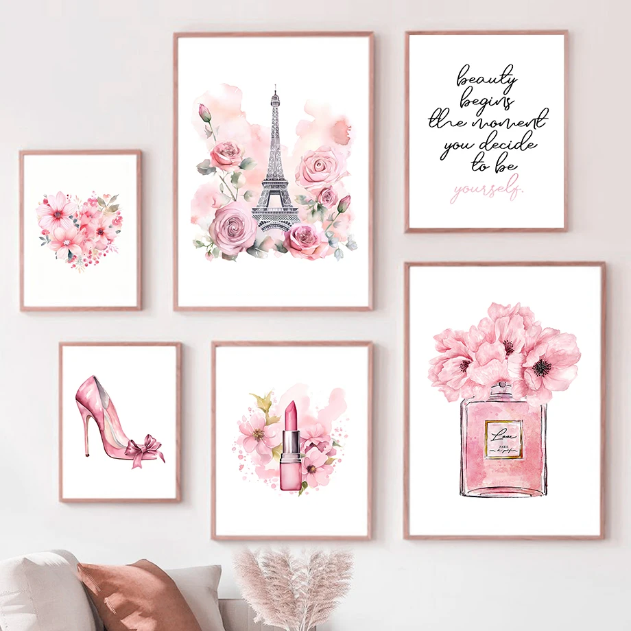 Room Spray Bottle - Póster artístico de moda de París,