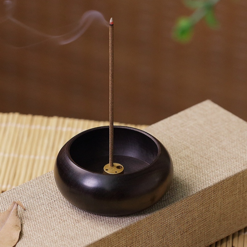 Home Fragrance Plug In - Mini quemador de incienso de madera