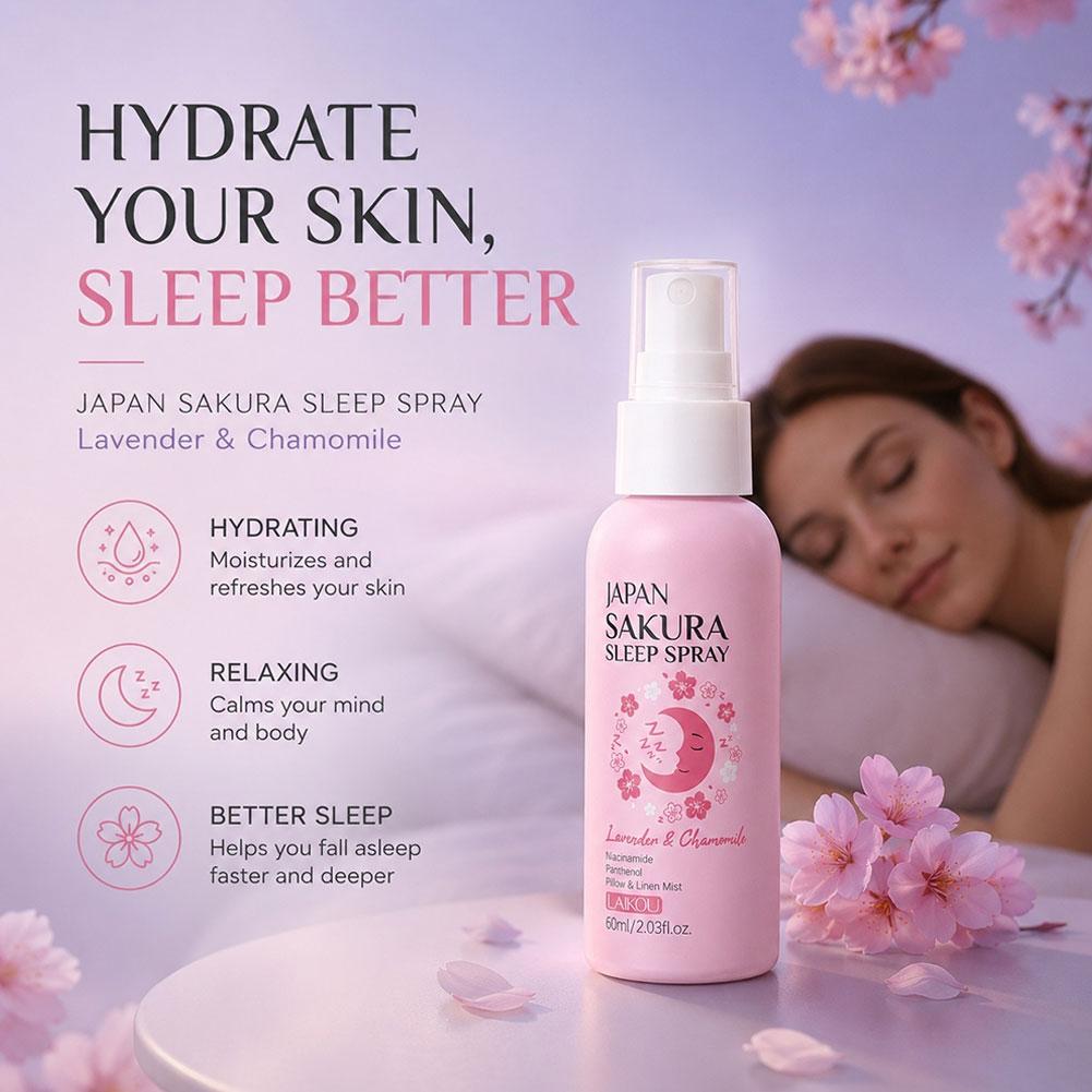 Lavender Pillow Spray - Spray para Almohada LAIKOU con Aroma