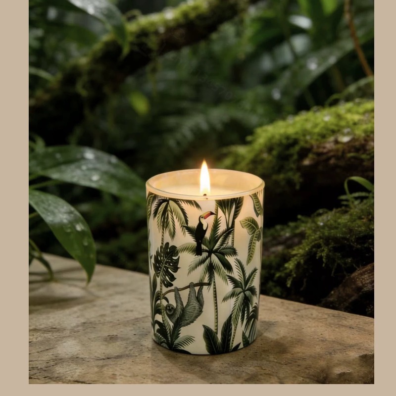 Home Fragrance Jar - Vela Aromática de Cera de Soja