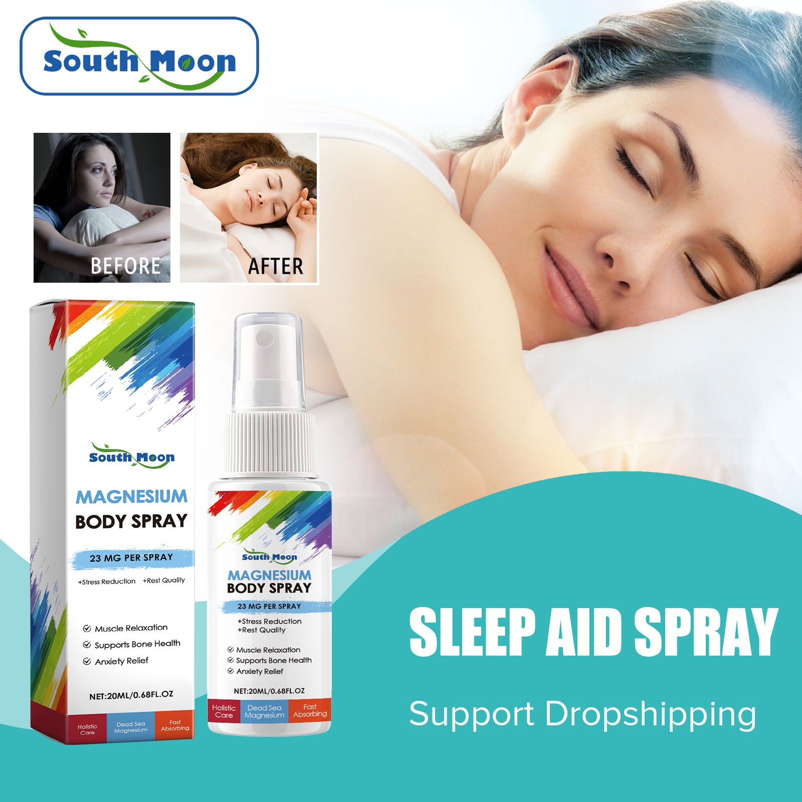 Lavender Pillow Spray - Spray para tratamiento del insomnio de