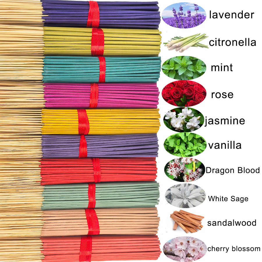 Home Fragrance Options - 7 juegos de varillas de incienso