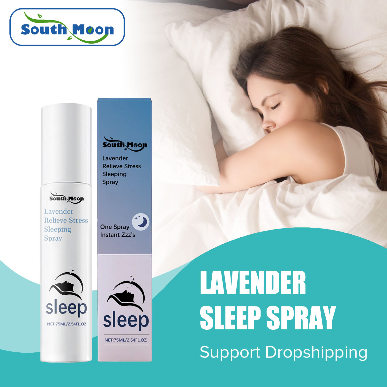 Lavender Pillow Spray - Spray de Lavanda para Almohada, para