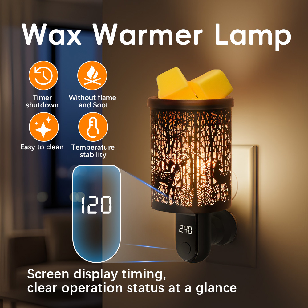 Home Fragrance Plug In - Quemador de Cera Perfumada, Calentador de