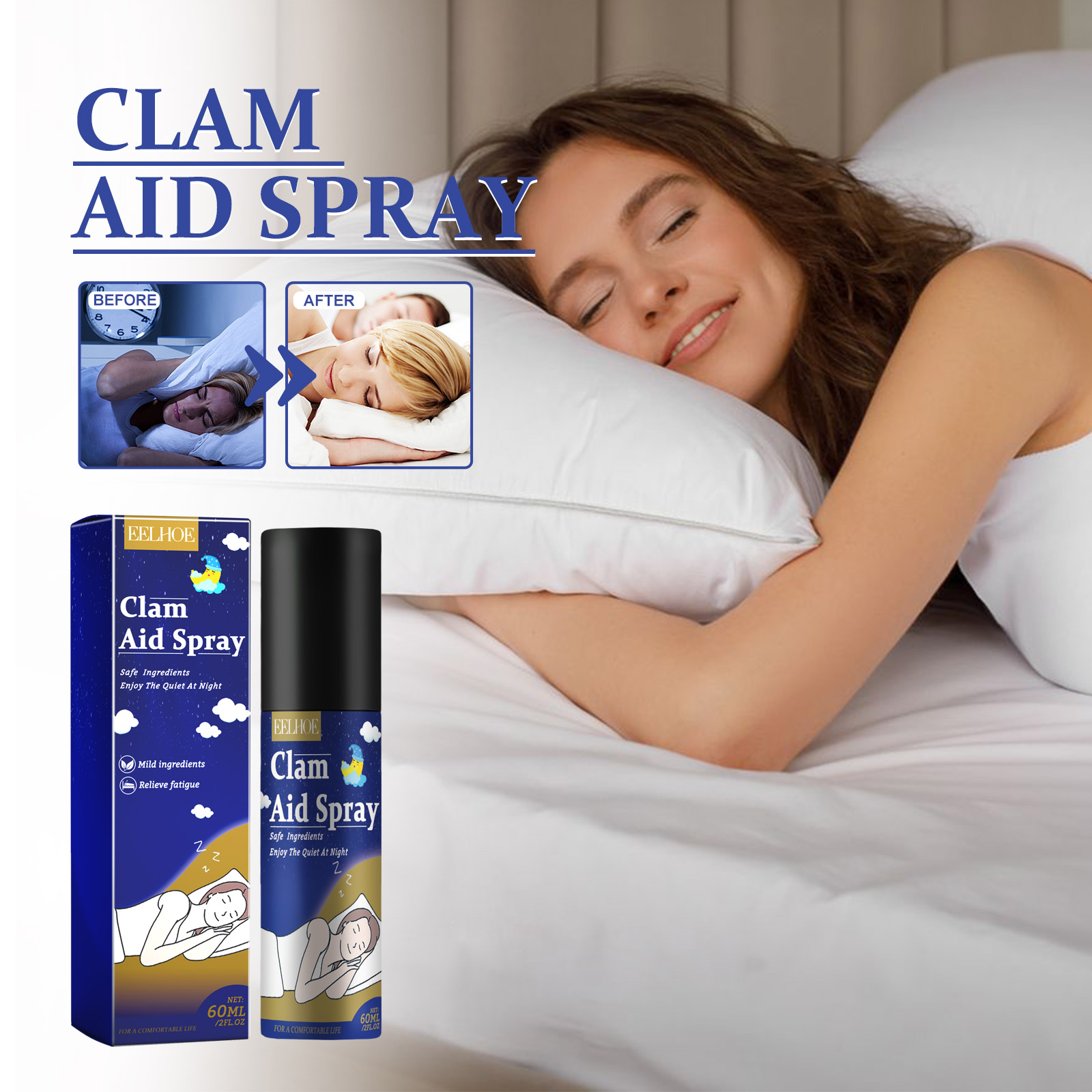 Lavender Pillow Spray - Spray de Lavanda para un Sueño
