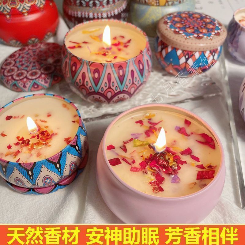 Velas Vintage de cera de soja, - Home Fragrance Jar reseña y precio