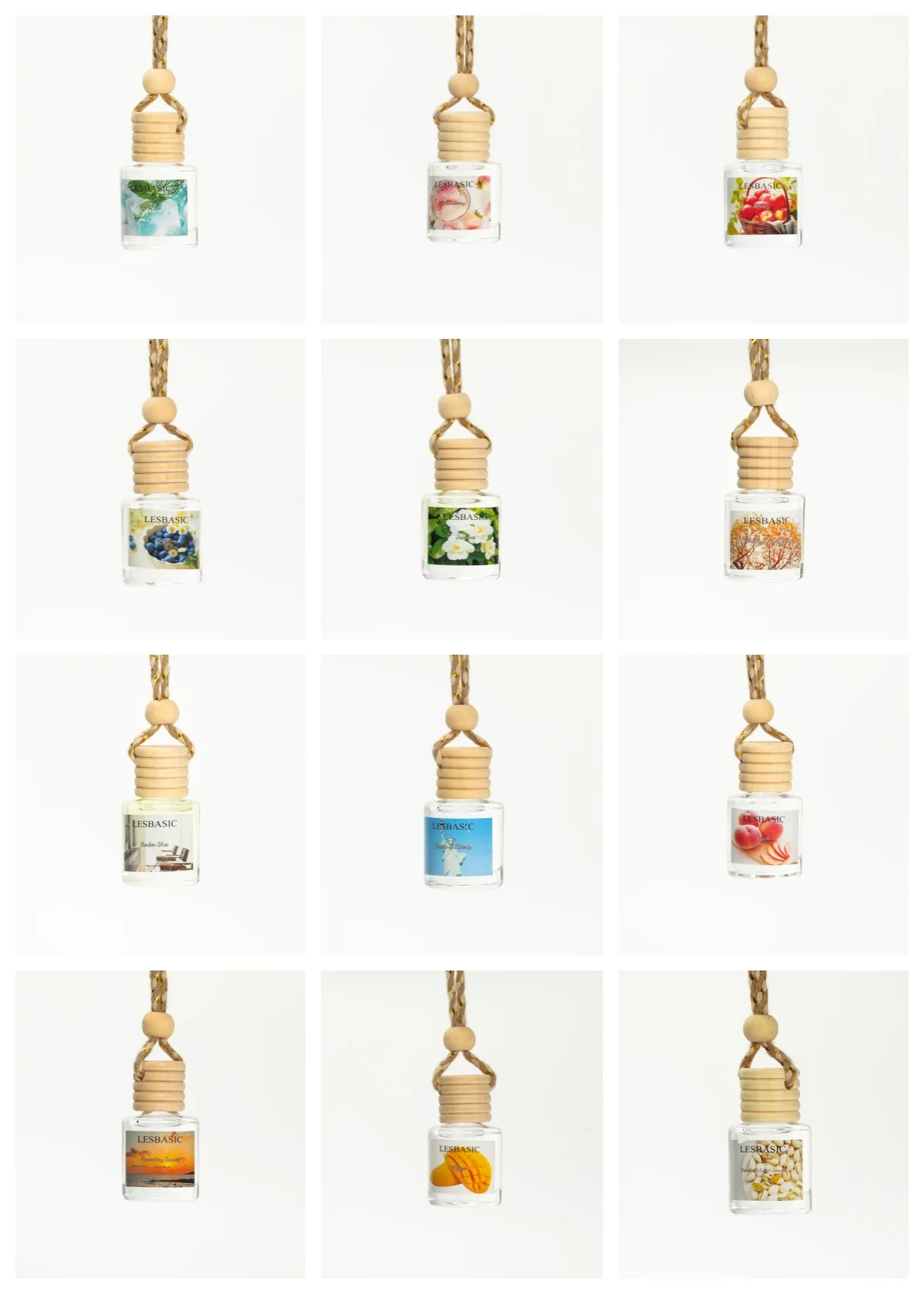 Mini Botella de Vidrio Colgant - Home Fragrance Options reseña y precio