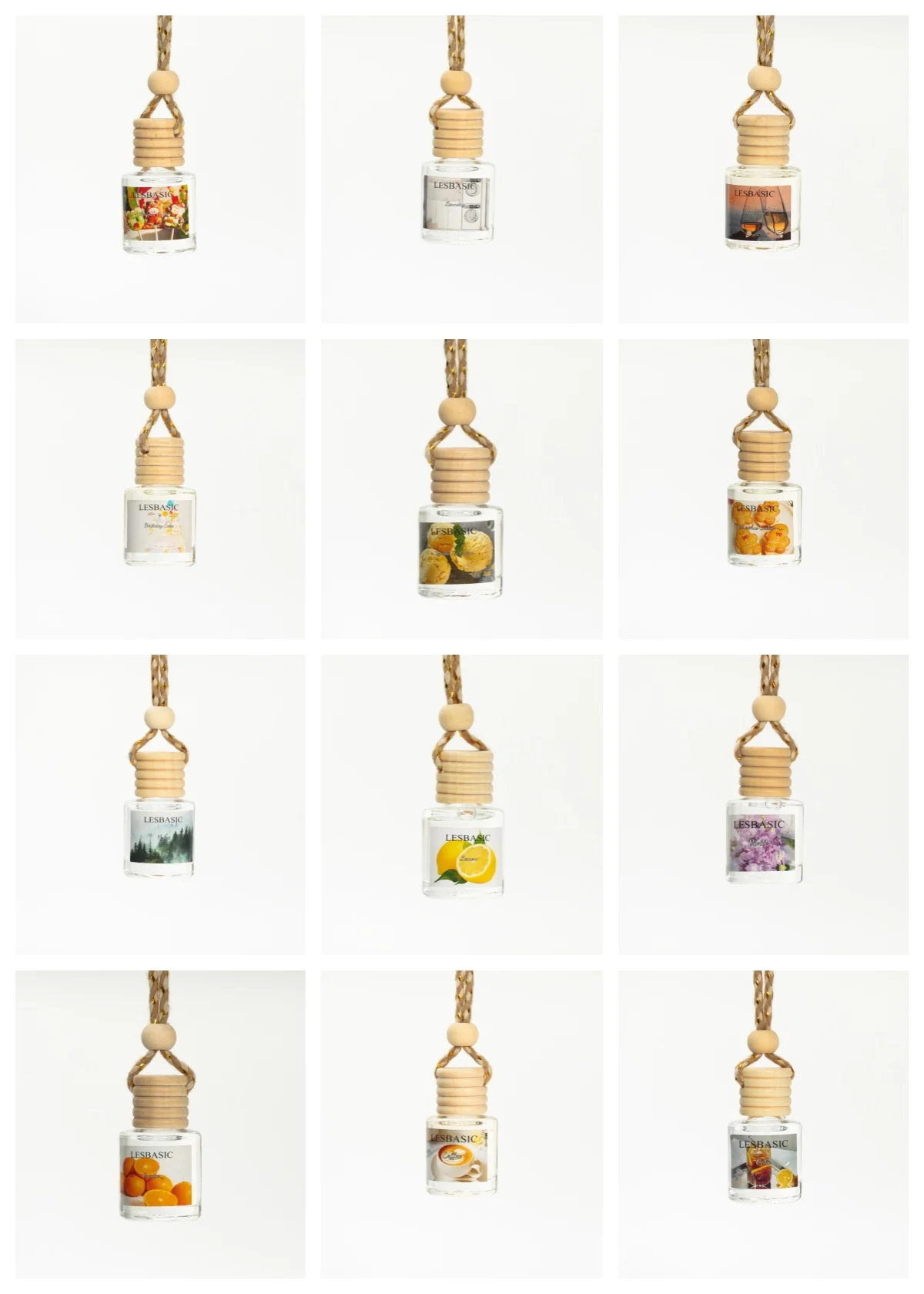 Mini Botella de Vidrio Colgant - Home Fragrance Options reseña y precio