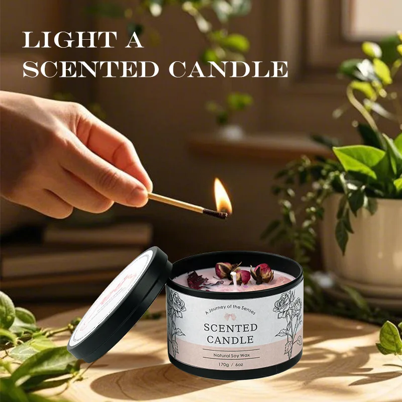 Vela de aromaterapia de crista - Home Fragrance Jar reseña y precio