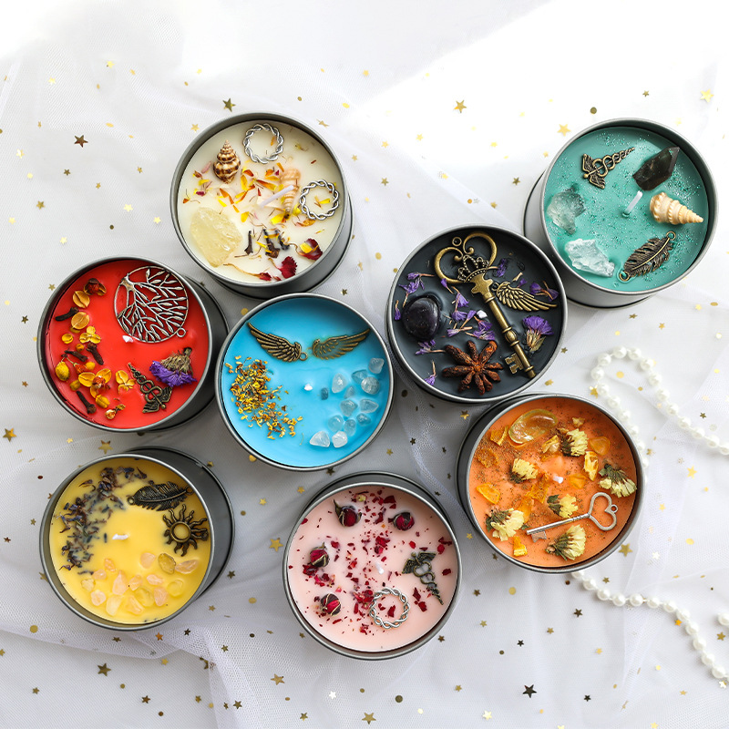 Lata de hierro de cristal hech - Home Fragrance Jar reseña y precio