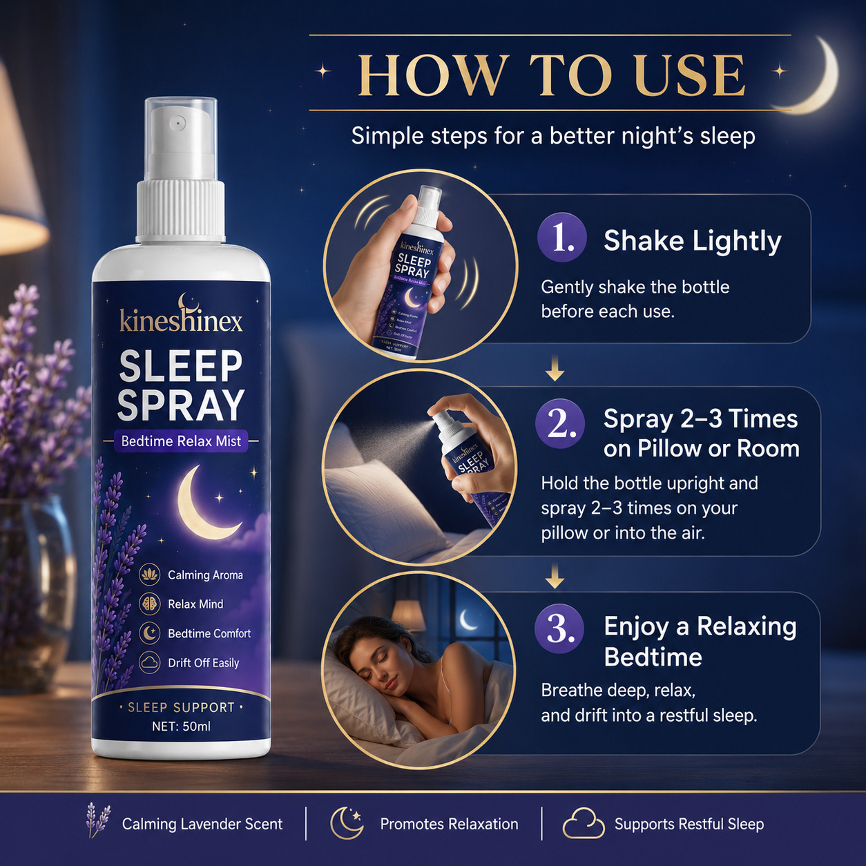 Spray para Dormir – Bruma Rela - Lavender Pillow Spray reseña y precio